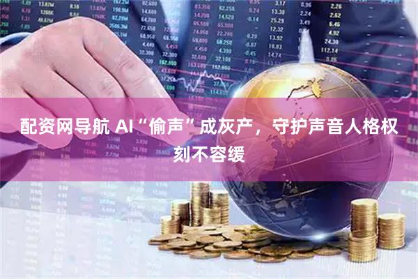 配资网导航 AI“偷声”成灰产,守护声音人格权刻不容缓